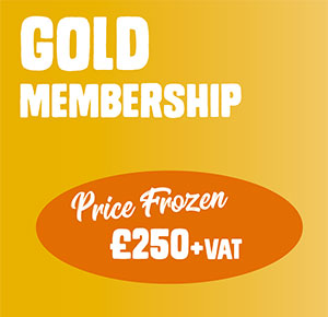 Destination Staffordshire 2021 Gold membership option price frozen at £250 + VAT