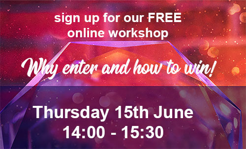 Sign up for free awards applicant workshop 15th June 2023