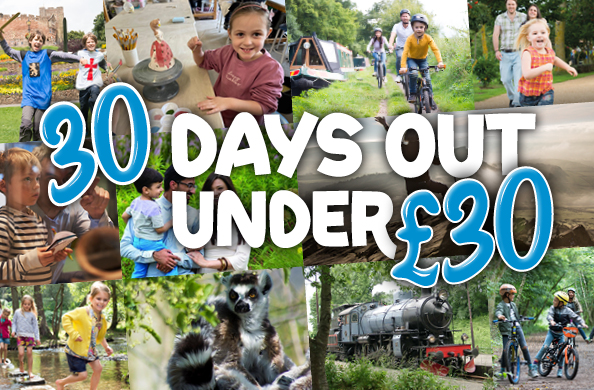 Enjoy 30 days out in Staffordshire for under £30 each