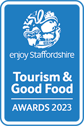 Enjoy Staffordshire Tourism & Good Food Awards 2023 logo