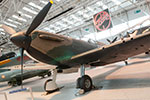 World's oldest Spitfire aeroplane at RAF Museum, Cosford