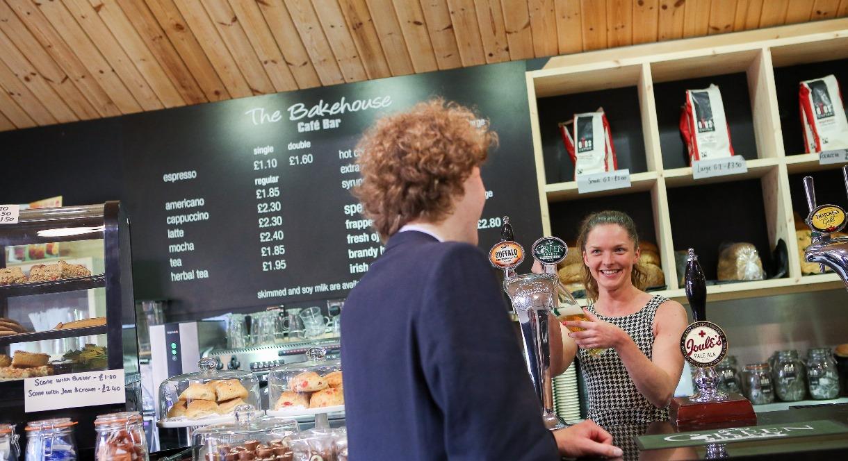 The Bakehouse Café Bar at the Trentham Estate