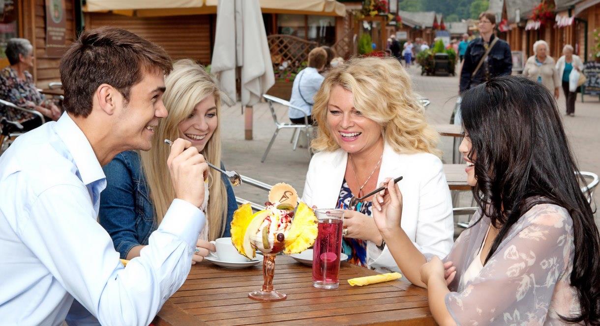 Cadwaladers Ice Cream Shop at the Trentham Estate