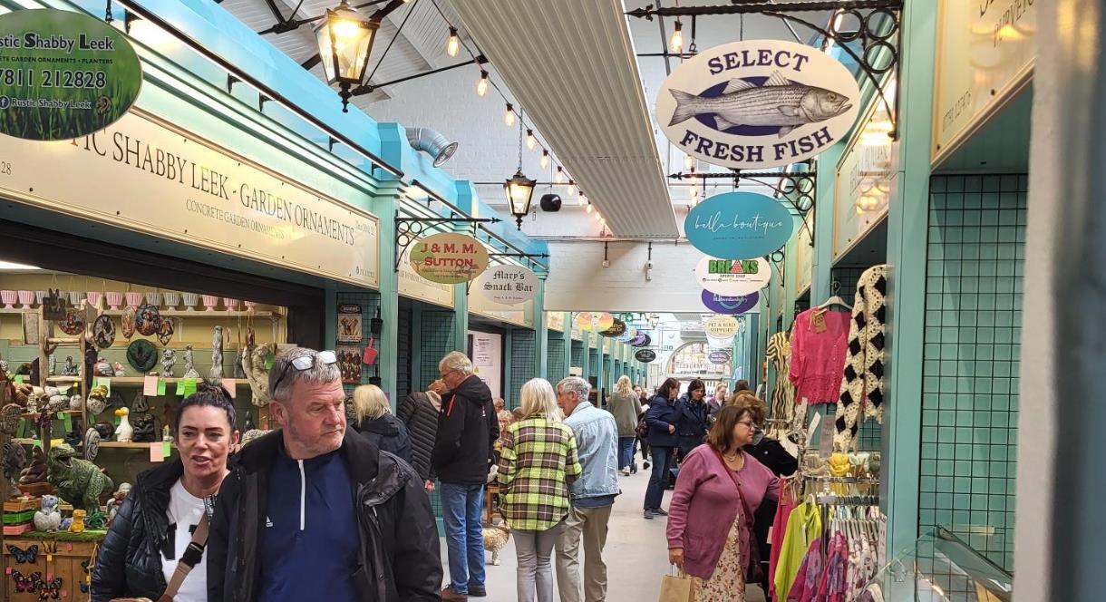 Leek Indoor Butter and Trestle Market