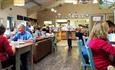 Enjoy the atmosphere is this popular tea room