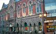 Outside the Stafford Gatehouse Theatre
