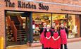 The Kitchen Shop specialist in cookware and tableware
