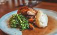 A pork and black pudding dish