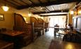 Quiet dining area