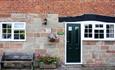 Front Door of Tythe Barn House