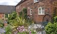 outside the cottages
