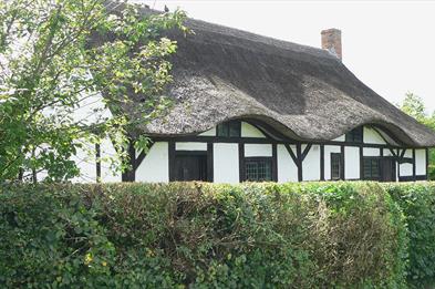 Izaak Walton Cottage from the road