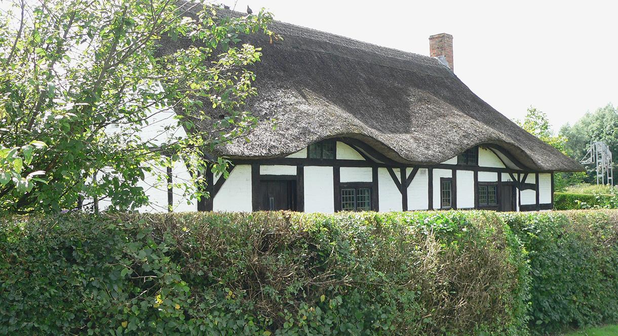 Izaak Walton Cottage from the road